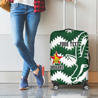 Zimbabwe Rugby The Sables Personalized Luggage Cover Retro Jersey Inspired - Wonder Print Shop