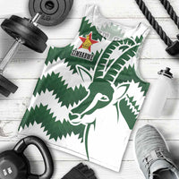 Zimbabwe Rugby The Sables Personalized Men Tank Top Retro Jersey Inspired - Wonder Print Shop