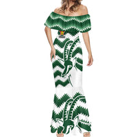 Zimbabwe Rugby The Sables Personalized Mermaid Dress Retro Jersey Inspired - Wonder Print Shop