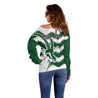 Zimbabwe Rugby The Sables Personalized Off Shoulder Sweater Retro Jersey Inspired - Wonder Print Shop