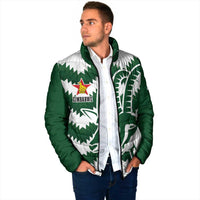 Zimbabwe Rugby The Sables Personalized Padded Jacket Retro Jersey Inspired - Wonder Print Shop