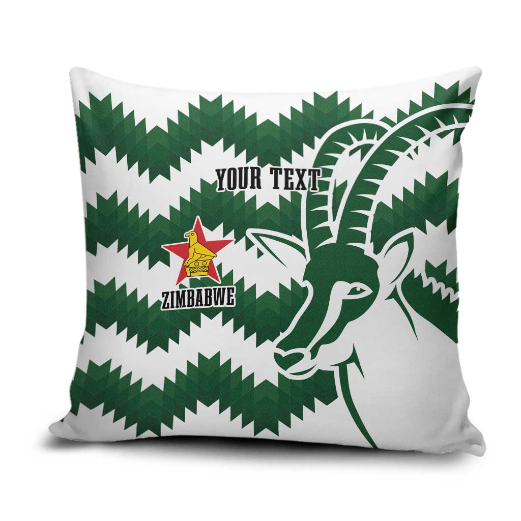 Zimbabwe Rugby The Sables Personalized Pillow Cover Retro Jersey Inspired - Wonder Print Shop