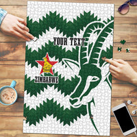 Zimbabwe Rugby The Sables Personalized Puzzle Retro Jersey Inspired - Wonder Print Shop
