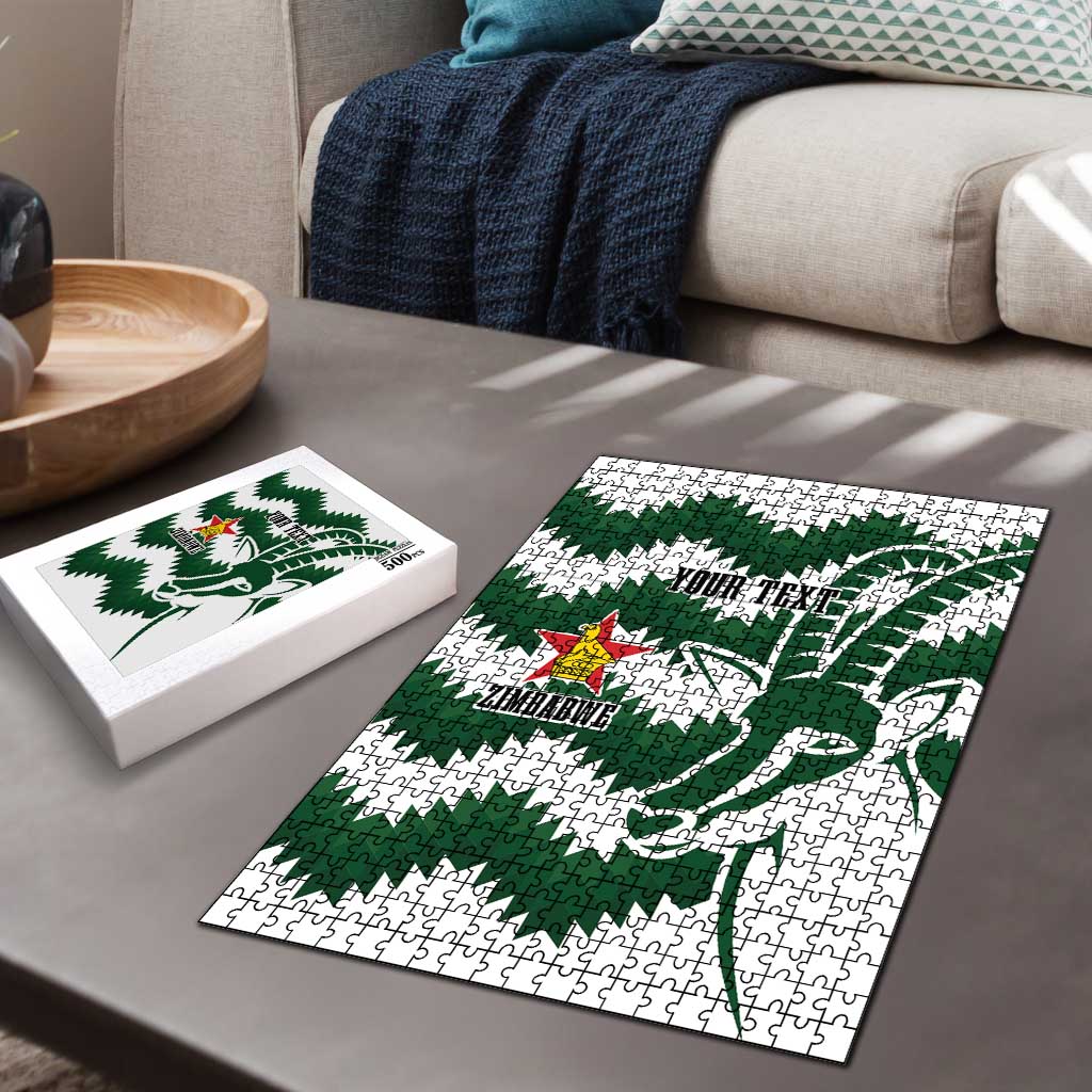 Zimbabwe Rugby The Sables Personalized Puzzle Retro Jersey Inspired - Wonder Print Shop