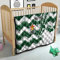 Zimbabwe Rugby The Sables Personalized Quilt Retro Jersey Inspired - Wonder Print Shop