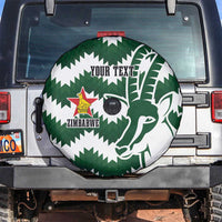 Zimbabwe Rugby The Sables Personalized Spare Tire Cover Retro Jersey Inspired - Wonder Print Shop