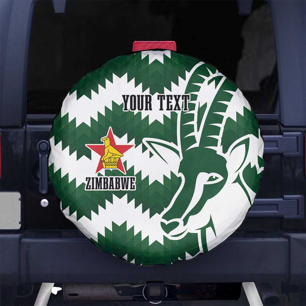 Zimbabwe Rugby The Sables Personalized Spare Tire Cover Retro Jersey Inspired - Wonder Print Shop