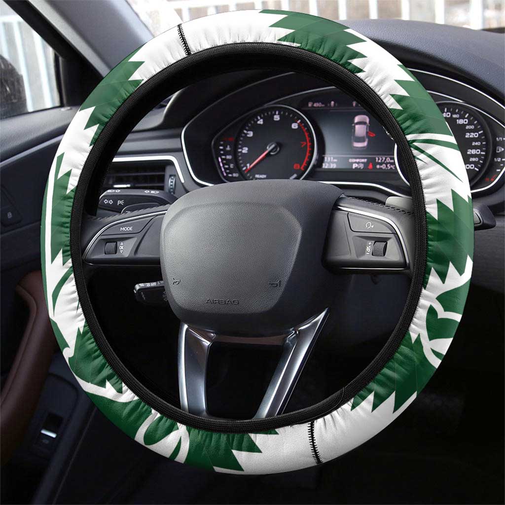 Zimbabwe Rugby The Sables Steering Wheel Cover Retro Jersey Inspired - Wonder Print Shop