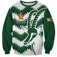 Zimbabwe Rugby The Sables Personalized Sweatshirt Retro Jersey Inspired - Wonder Print Shop