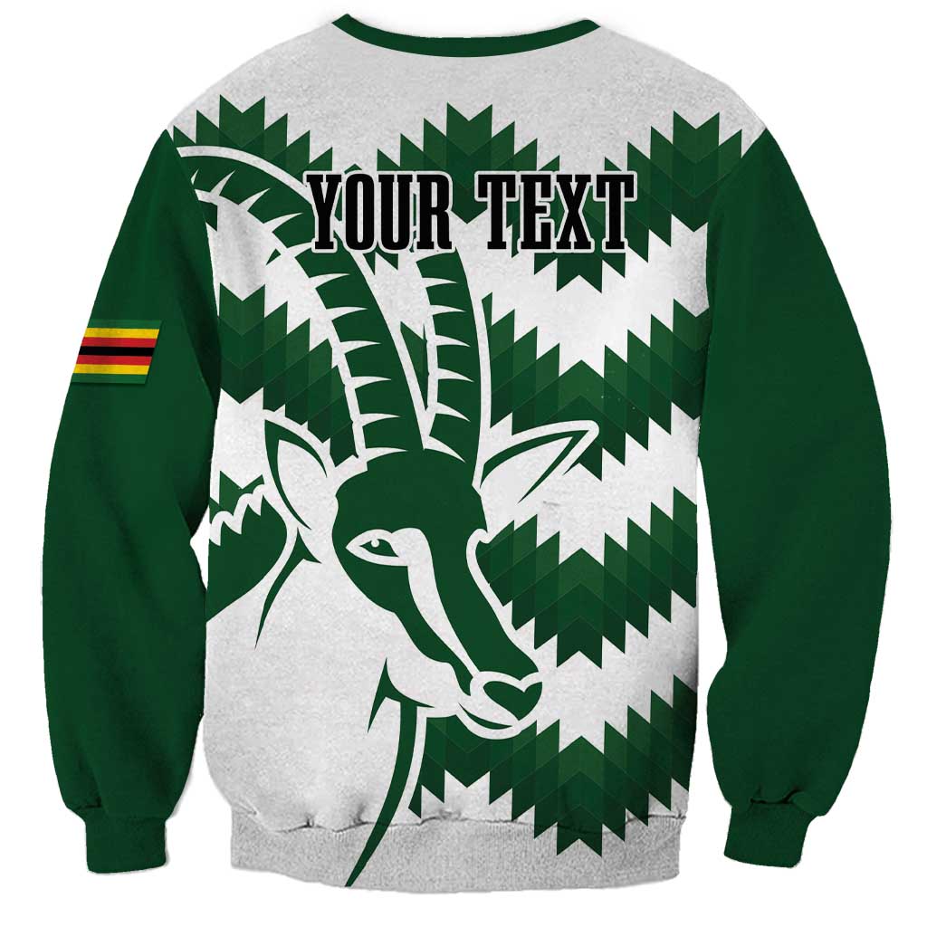 Zimbabwe Rugby The Sables Personalized Sweatshirt Retro Jersey Inspired - Wonder Print Shop