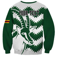 Zimbabwe Rugby The Sables Personalized Sweatshirt Retro Jersey Inspired - Wonder Print Shop