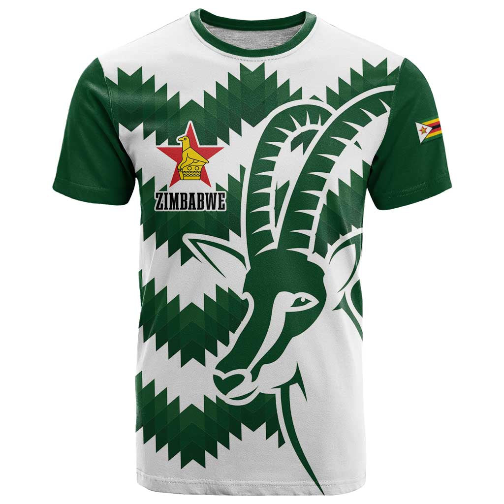 Zimbabwe Rugby The Sables Personalized T Shirt Retro Jersey Inspired - Wonder Print Shop