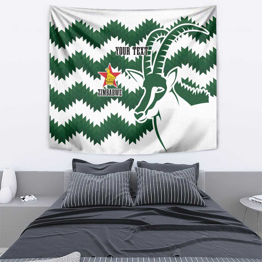 Zimbabwe Rugby The Sables Personalized Tapestry Retro Jersey Inspired - Wonder Print Shop