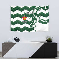 Zimbabwe Rugby The Sables Personalized Tapestry Retro Jersey Inspired - Wonder Print Shop