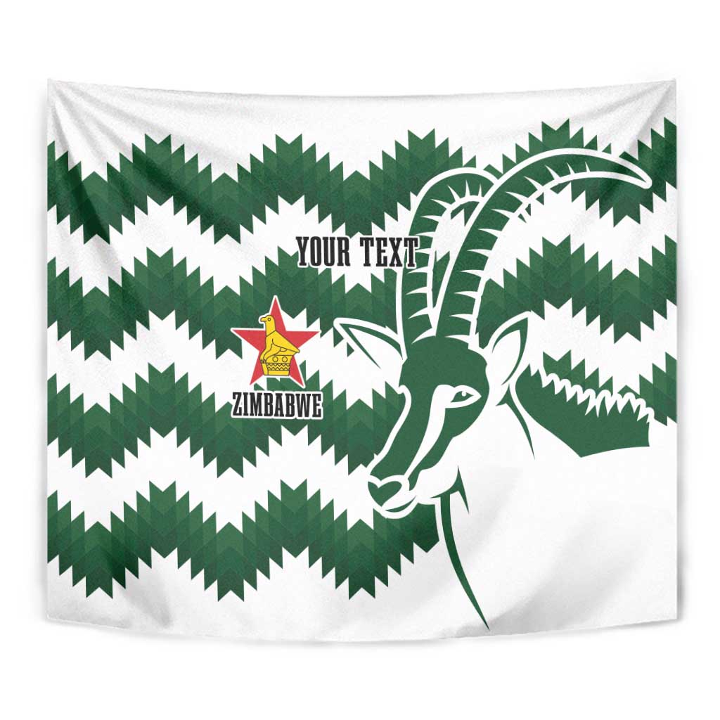 Zimbabwe Rugby The Sables Personalized Tapestry Retro Jersey Inspired - Wonder Print Shop
