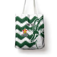 Zimbabwe Rugby The Sables Personalized Tote Bag Retro Jersey Inspired - Wonder Print Shop
