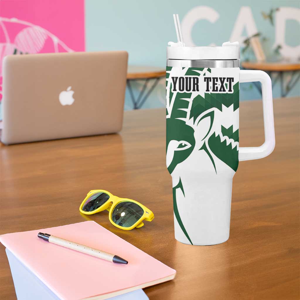 Zimbabwe Rugby The Sables Personalized Tumbler With Handle Retro Jersey Inspired - Wonder Print Shop