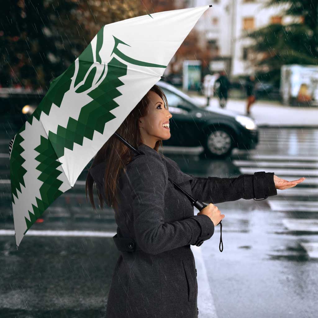 Zimbabwe Rugby The Sables Personalized Umbrella Retro Jersey Inspired - Wonder Print Shop