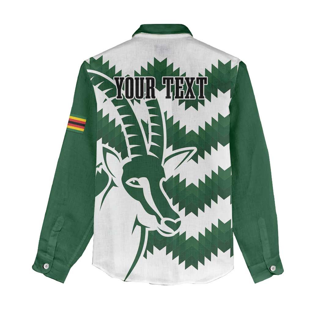 Zimbabwe Rugby The Sables Personalized Women Casual Shirt Retro Jersey Inspired - Wonder Print Shop