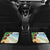 Have A Very Beach Christmas Car Mats Parrot By Lehua Flower - Wonder Print Shop