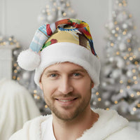 Have A Very Beach Christmas Santa Hat Parrot By Lehua Flower - Wonder Print Shop