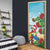 Have A Very Beach Christmas Door Cover Parrot By Lehua Flower - Wonder Print Shop