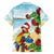 Have A Very Beach Christmas Family Matching Long Sleeve Bodycon Dress and Hawaiian Shirt Parrot By Lehua Flower - Wonder Print Shop