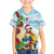 Have A Very Beach Christmas Family Matching Long Sleeve Bodycon Dress and Hawaiian Shirt Parrot By Lehua Flower - Wonder Print Shop