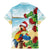 Have A Very Beach Christmas Family Matching Mermaid Dress and Hawaiian Shirt Parrot By Lehua Flower - Wonder Print Shop