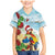 Have A Very Beach Christmas Family Matching Mermaid Dress and Hawaiian Shirt Parrot By Lehua Flower - Wonder Print Shop