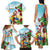 Have A Very Beach Christmas Family Matching Tank Maxi Dress and Hawaiian Shirt Parrot By Lehua Flower - Wonder Print Shop