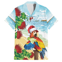 Have A Very Beach Christmas Hawaiian Shirt Parrot By Lehua Flower - Wonder Print Shop