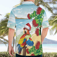 Have A Very Beach Christmas Hawaiian Shirt Parrot By Lehua Flower - Wonder Print Shop