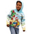 Have A Very Beach Christmas Kid Hoodie Parrot By Lehua Flower - Wonder Print Shop