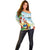 Have A Very Beach Christmas Off Shoulder Sweater Parrot By Lehua Flower - Wonder Print Shop
