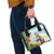 Have A Very Beach Christmas Shoulder Handbag Parrot By Lehua Flower - Wonder Print Shop