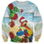 Have A Very Beach Christmas Sweatshirt Parrot By Lehua Flower - Wonder Print Shop