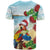 Have A Very Beach Christmas T Shirt Parrot By Lehua Flower - Wonder Print Shop
