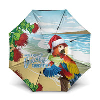 Have A Very Beach Christmas Umbrella Parrot By Lehua Flower - Wonder Print Shop