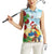 Have A Very Beach Christmas Women Sleeveless Polo Shirt Parrot By Lehua Flower - Wonder Print Shop