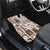 Hawaii Christmas Retro Patchwork Car Mats Brown LT7 - Wonder Print Shop