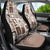 Hawaii Christmas Retro Patchwork Car Seat Cover Brown LT7 - Wonder Print Shop