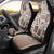 Hawaii Christmas Retro Patchwork Car Seat Cover Brown LT7 - Wonder Print Shop