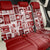 Hawaii Christmas Retro Patchwork Back Car Seat Cover Red LT7 - Wonder Print Shop