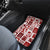 Hawaii Christmas Retro Patchwork Car Mats Red LT7 - Wonder Print Shop