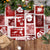 Hawaii Christmas Tree Skirt Retro Patchwork - Red - Wonder Print Shop