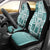 Hawaii Christmas Retro Patchwork Car Seat Cover Teal LT7 - Wonder Print Shop