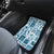 Hawaii Christmas Retro Patchwork Car Mats Aquamarine LT7 - Wonder Print Shop