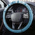 Hawaii Christmas Retro Patchwork Steering Wheel Cover Aquamarine