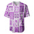 Hawaii Christmas Retro Patchwork Baseball Jersey Violet LT7 - Wonder Print Shop